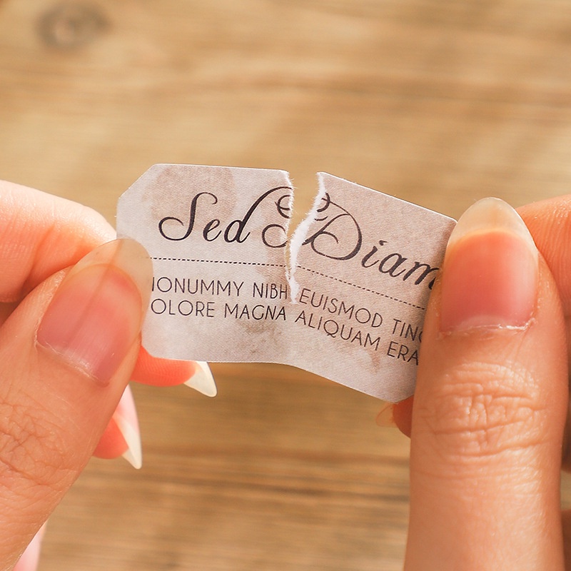 Set 80 tờ miếng dán độc đáo phong cách retro dùng trang trí