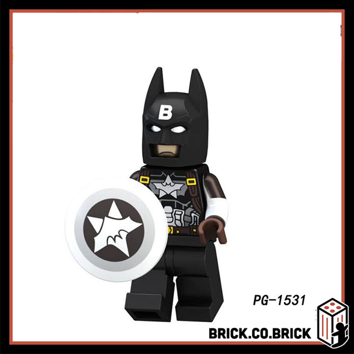 Xếp Hình Minifigures Marvel DC Overgirl Heimdall Storm Batman Đồ Chơi Lắp Ráp PG8124
