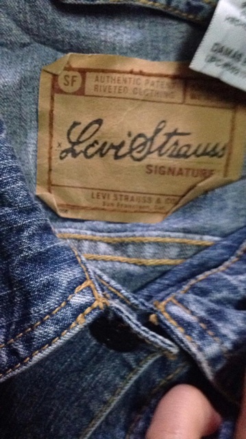 JACKET LEVIS-Áo khoác jean (Jacket Levis 2nd hàng MỸ)