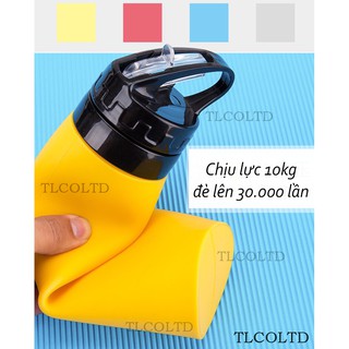 Bình nước silicone 650ml