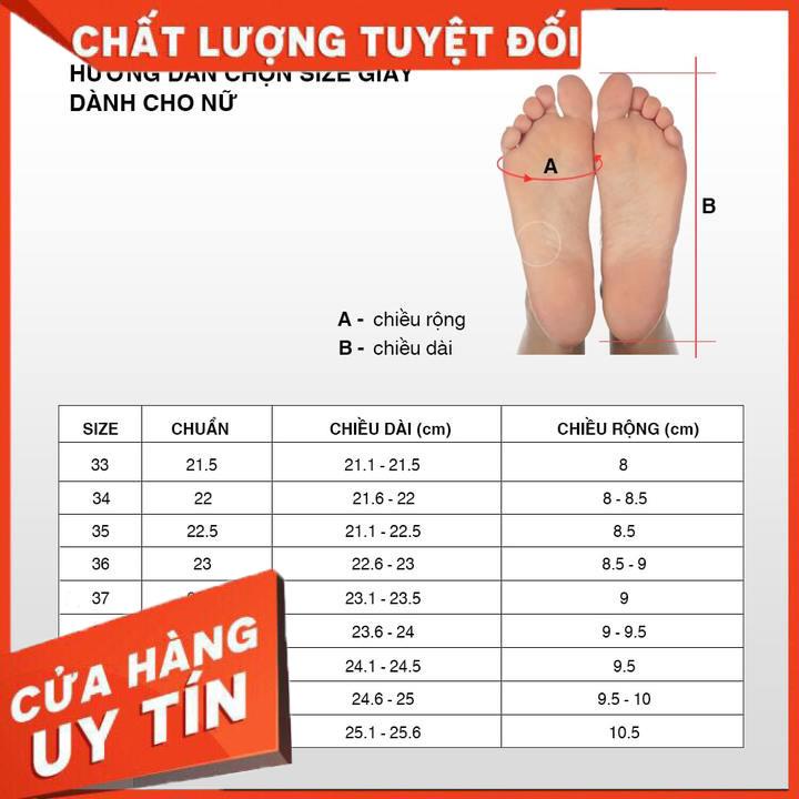 Giày bata nữ giayGB Classics họa tiết đế bánh mì B1475