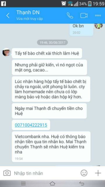 TẨY TẾ BÀO CHẾT FACE MẸ KEN-hủ 50ml dành cho da mặt