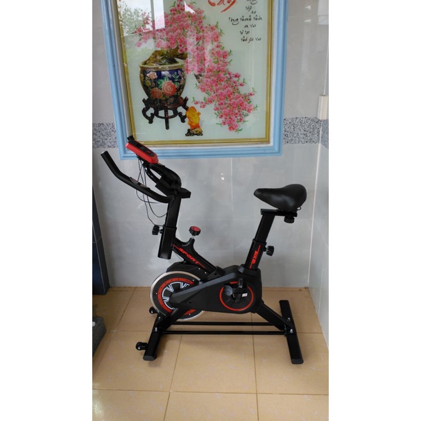 Xe Đạp Thể Dục Tại Nhà - Xe Đạp Thể Thao Nhỏ Gọn - Tặng Đồng Hồ Đo Nhịp Tim - Hàng Nhập Khẩu