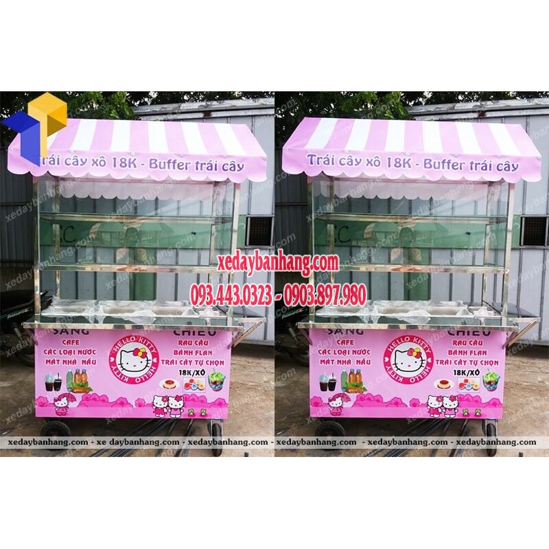 Xưởng đóng xe bán trái cây tự chọn - ĐT: 0903897980 - xedaybanhang.com