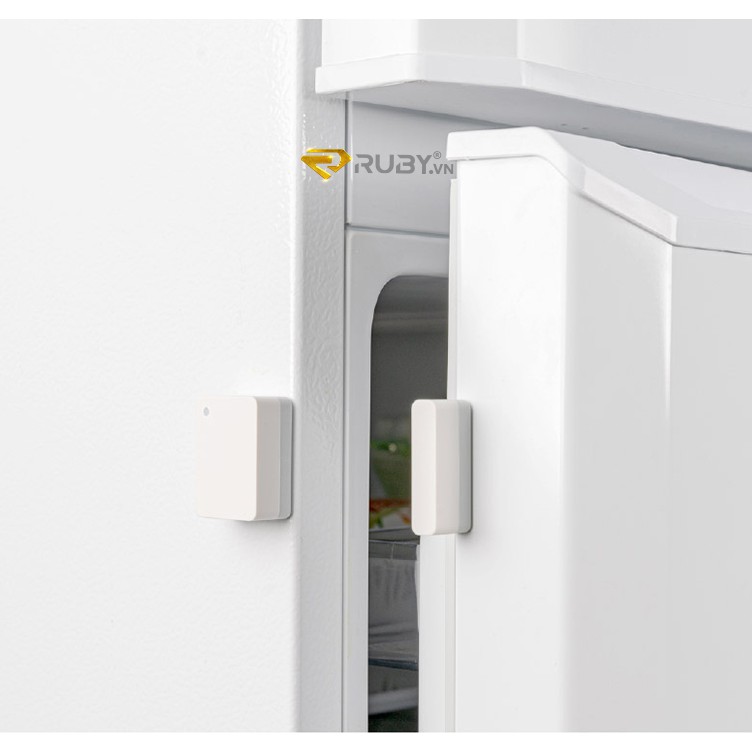 Bộ cảm biến gắn cửa Xiaomi Gen2 Smart Homekit, xem lịch sử mở cửa thông minh qua app Hi home, cảm biến cửa Xiaomi Gen2