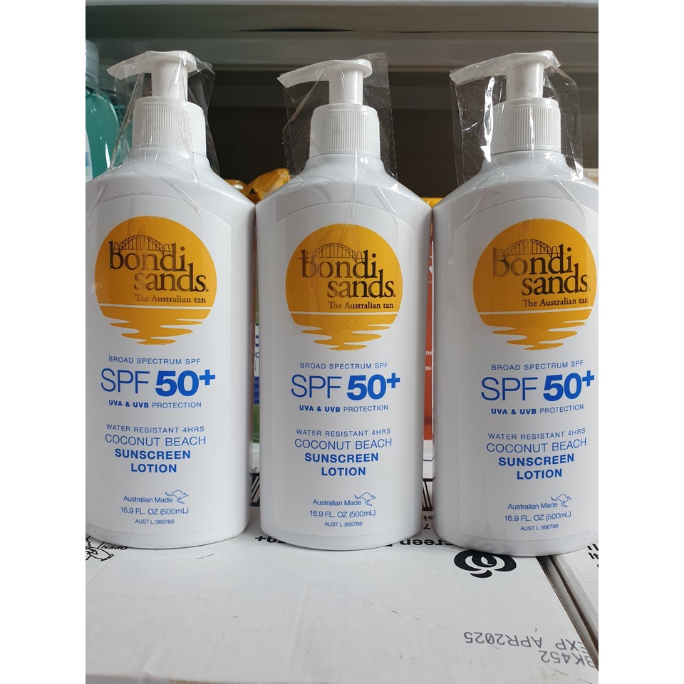 Kem chống nắng cho mặt và body Bondi Sands SPF 50+ phù hợp với làn da nhạy cảm - date 2026