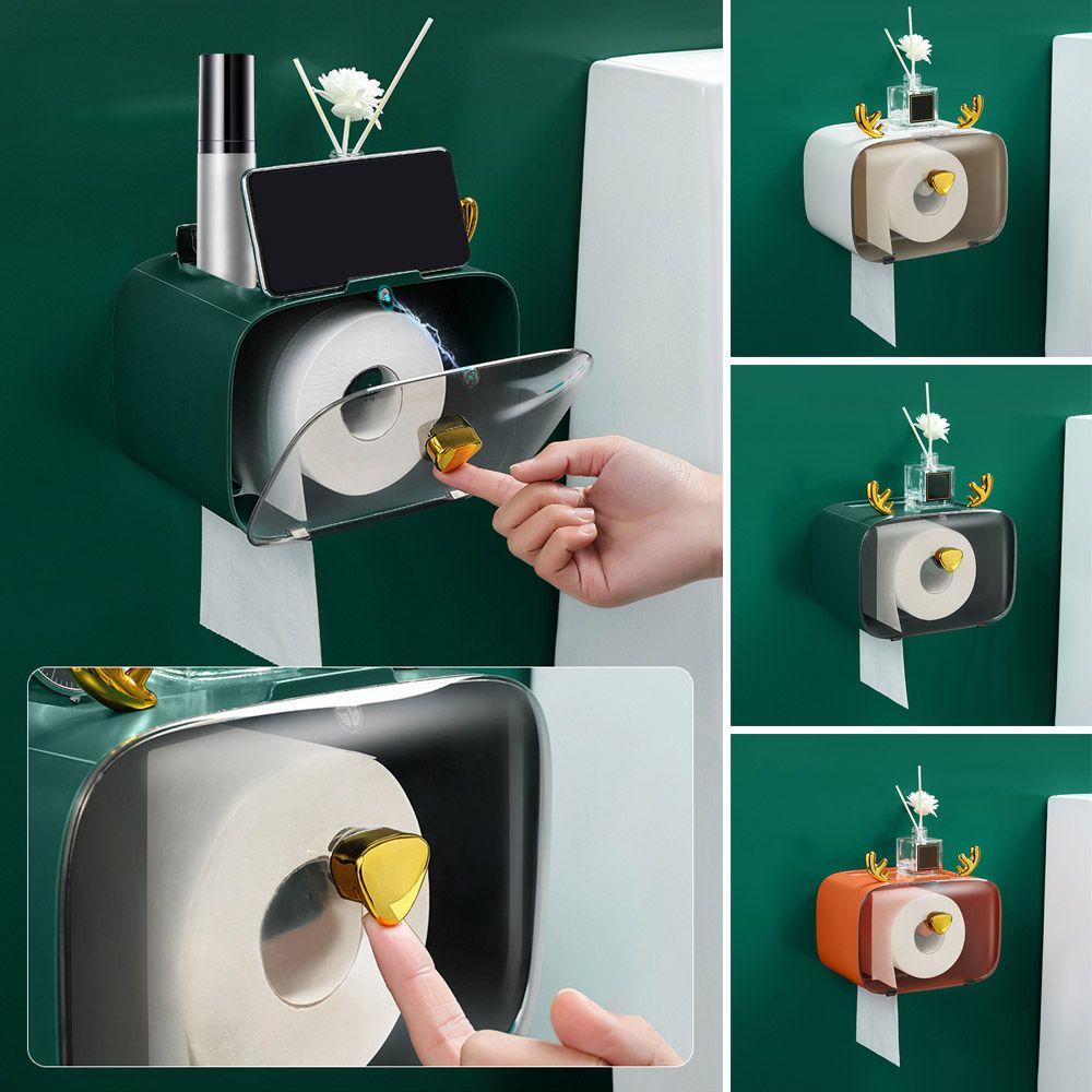 Giá Đỡ Cuộn Giấy Vệ Sinh Gắn Tường Đa Năng Chống Nước Hiệu Kat1