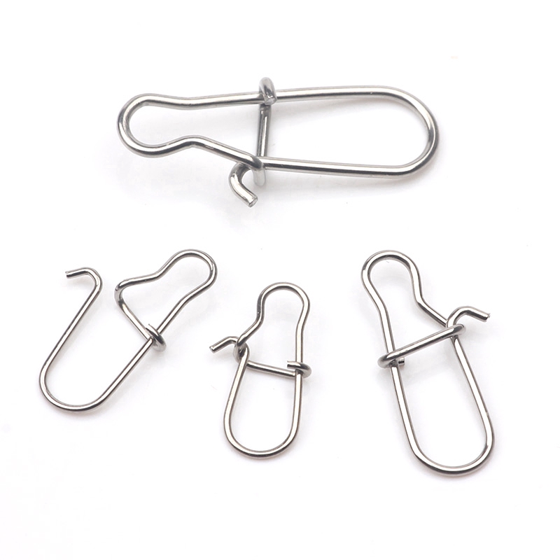 Set 100 móc gắn mồi câu cá inox 304 000-5#