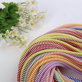 Combo 5 Dây Quấn Cáp Điện Thoại Đủ Màu - Giao Màu Ngẫu Nhiên