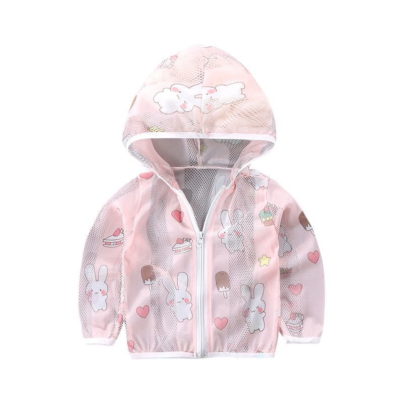 Áo Khoác Chống Nắng Siêu Nhẹ Thoáng Khí Thời Trang Mùa Hè Hàng Mới Dành Cho Trẻ Em