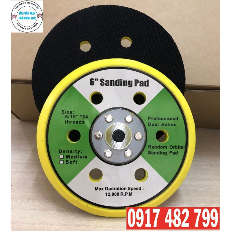 ĐẾ CHÀ NHÁM GỖ 6 INH GAI