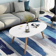 [𝐒𝐢𝐞̂𝐮 𝐒𝐚𝐥𝐞] Bàn trà sofa trứng, bàn cafe sofa mini gỗ phong cách bắc âu, gỗ tự nhiên cao cấp có bảo hành