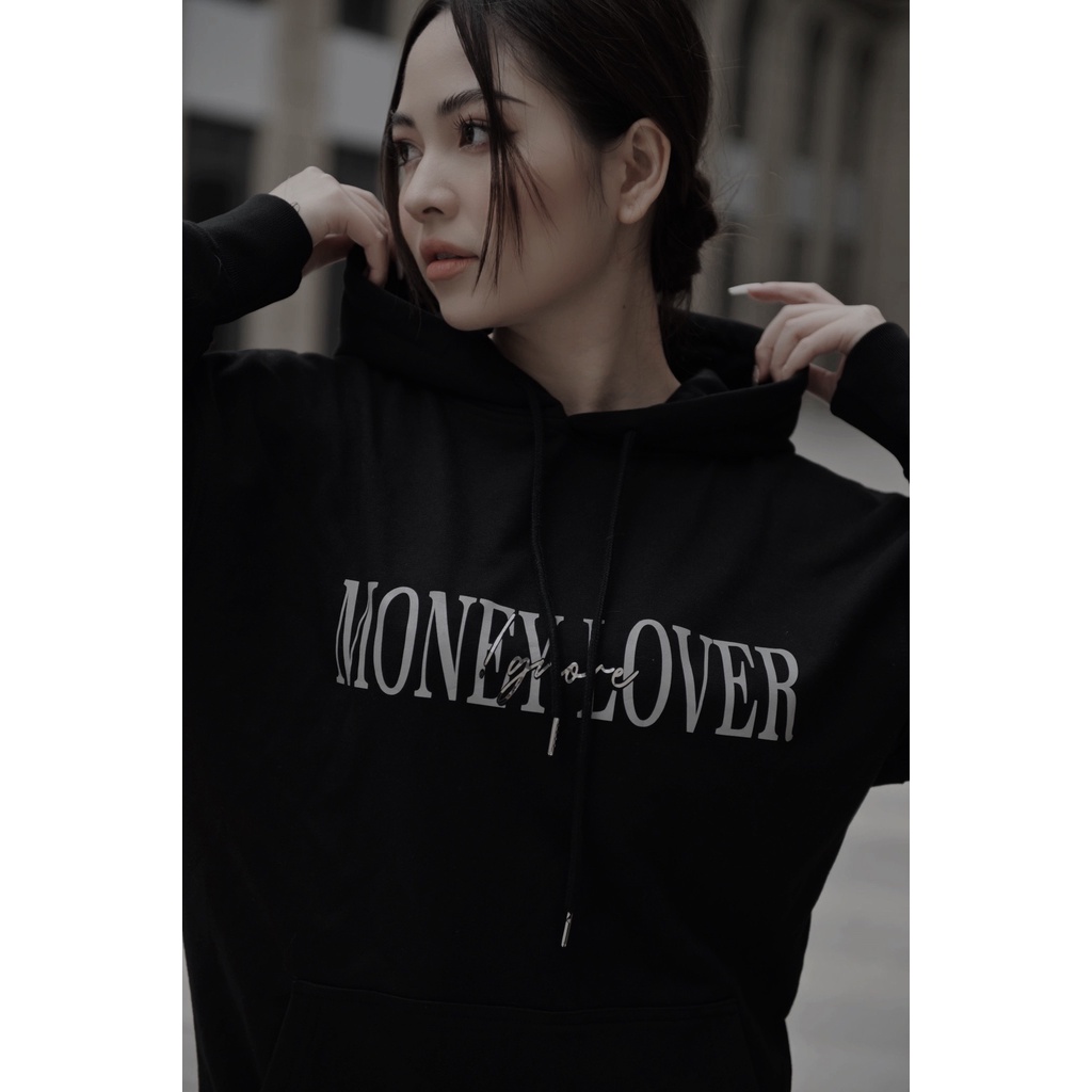 MONEY LOVER HOODIE - Áo Hoodie Nam Nữ Thiết Kế Form Rộng Vải Nỉ 100% Cotton Cao Cấp