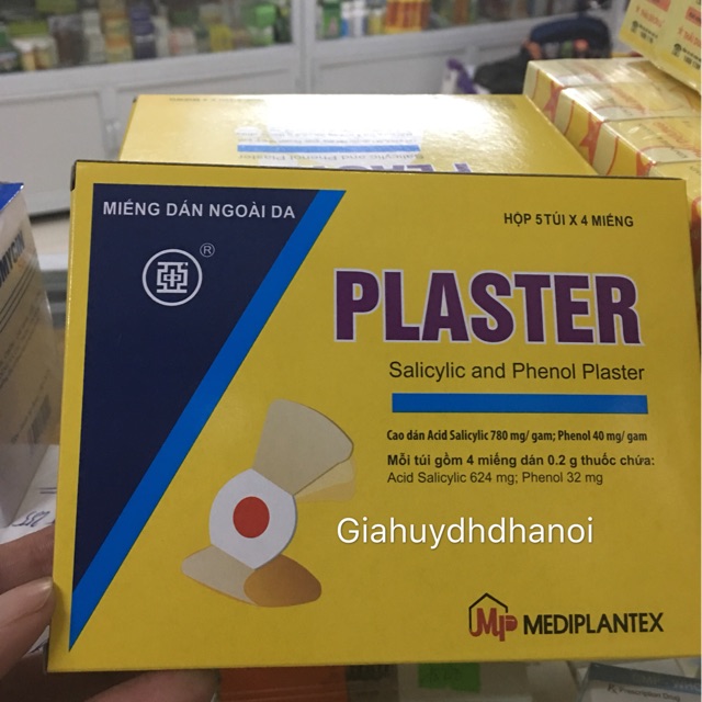 Miếng Dán Trị Mụn Cóc ,Mắt Cá Chân PLASTER