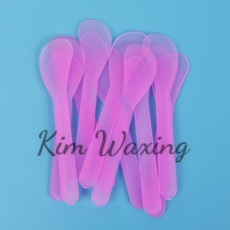 Que nhựa phết gel wax lông và trộn bột