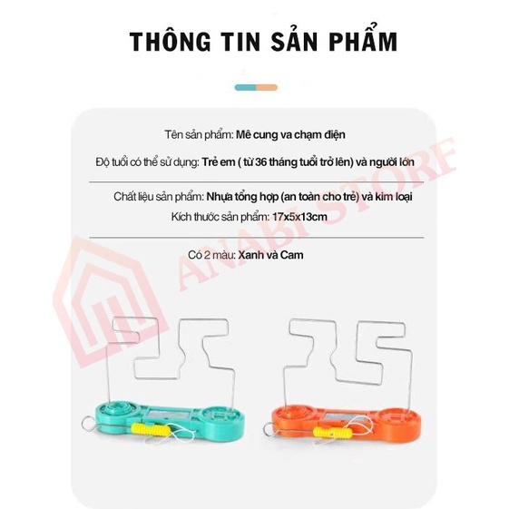 Trò chơi vượt Mê Cung Điện rèn luyện sự tập trung, khéo léo cho trẻ - Trò chơi trẻ em ANABI