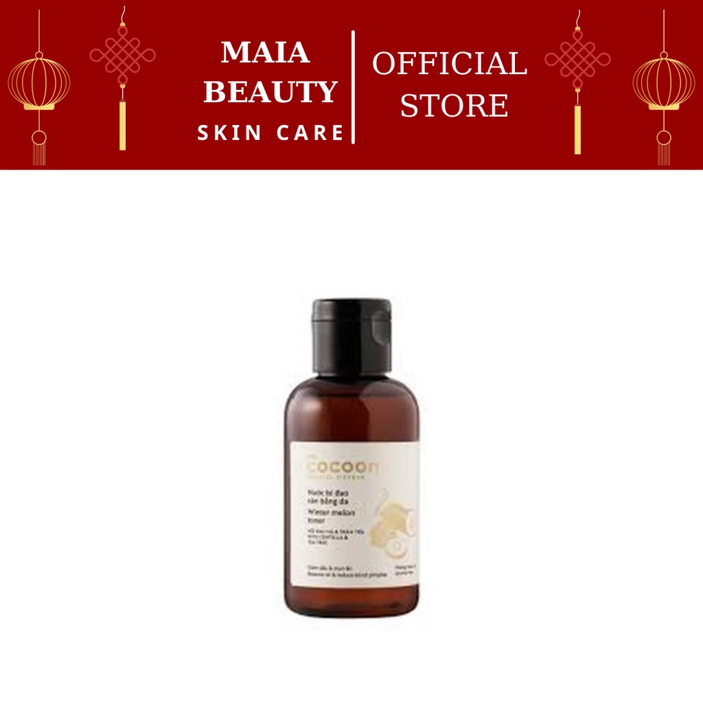 Nước bí đao cân bằng da giảm dầu và mụn ẩn 140ml- cân bằng pH, giảm dầu nhờn, sạch lỗ chân lông, cải thiện mụn ẩn