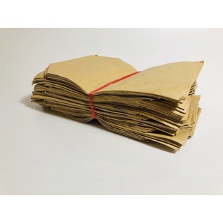100 túi giấy kraft.