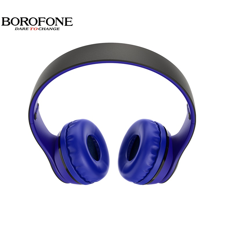 Tai nghe chụp tai không dây BOROFONE BO4 chống ồn, nghe nhạc 5 tiếng, hỗ trợ khe thẻ nhớ và bluetooth 5.0 - Chính hãng