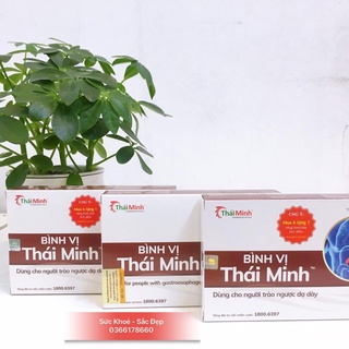 Bình Vị Thái Minh - trào ngược dạ dày và viêm loét dạ dày - Hộp 20 viên