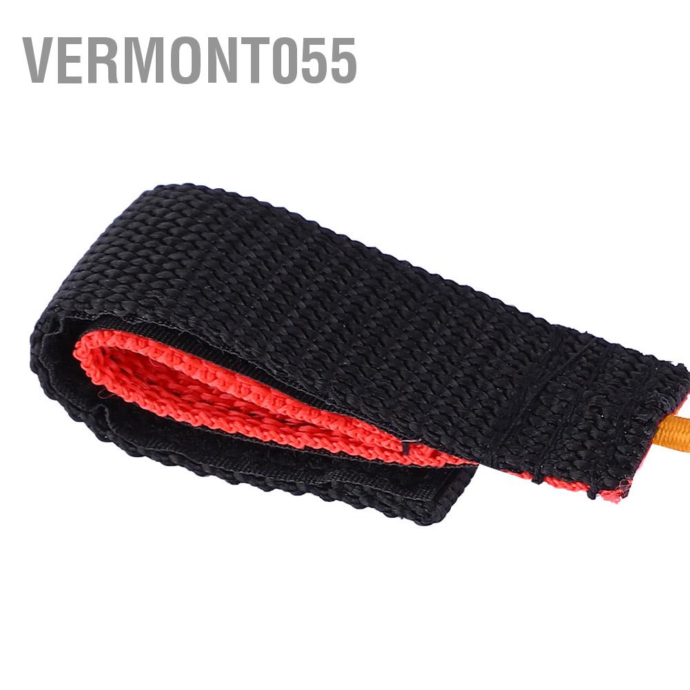 Vermont055 Elastic String Boating Kayak Paddle Safety Rod Leash with Carabiner for Paddling