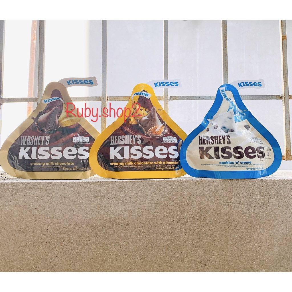 Socola Hershey'S Kisses Đủ Các Vị Gói 146g nhập khẩu Malaysia