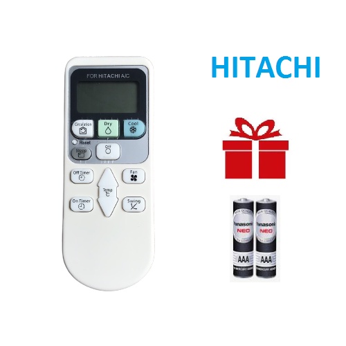 Điều khiển máy lạnh Hitachi RAS-X10CD, Remote điều hòa hitachi hàng tốt