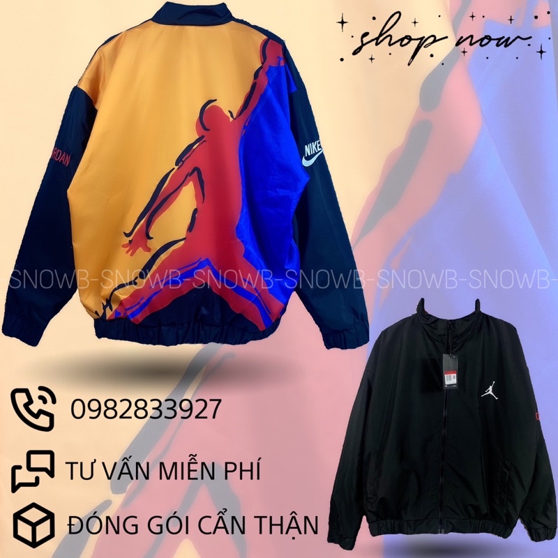 Áo Khoác Dù Jacket Air x Jorda.n - Vải Cao Cấp