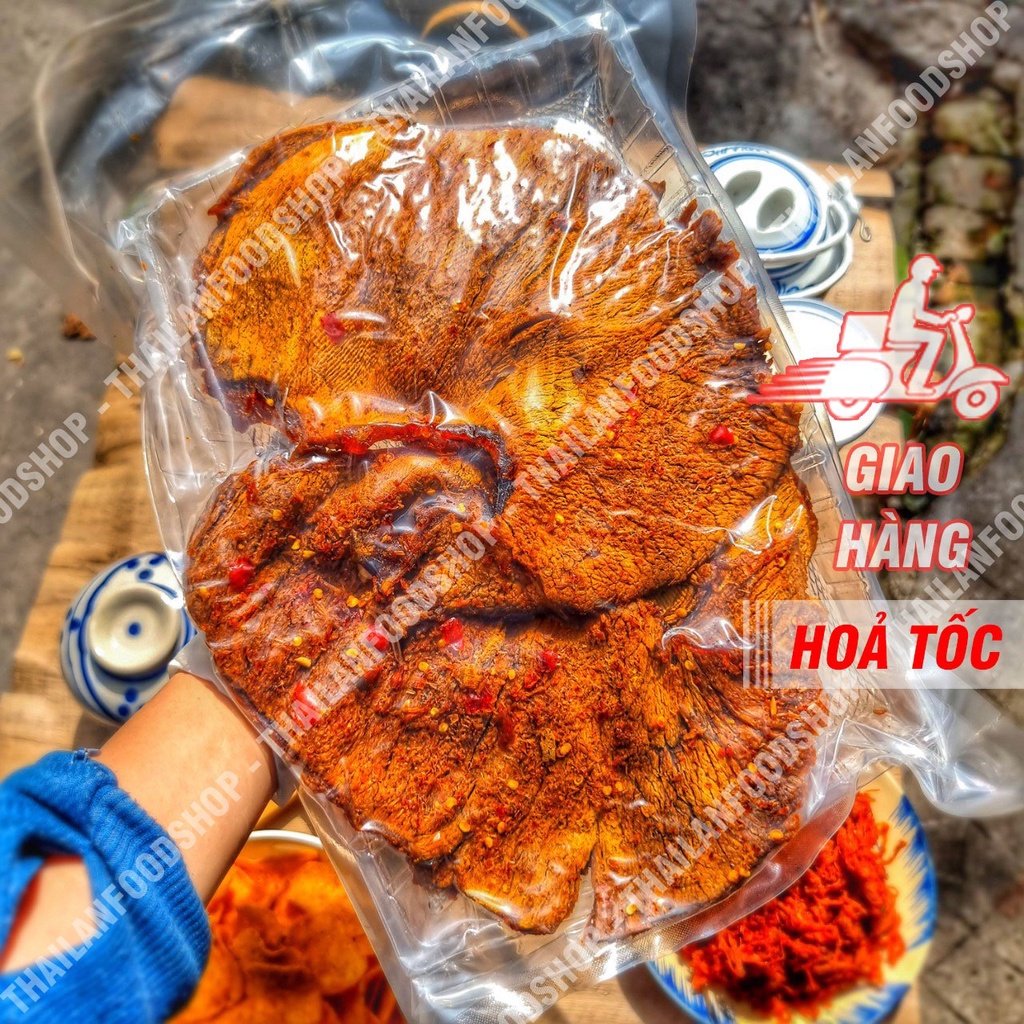Khô Bò Miếng Siêu Giòn Lon 250Gr
