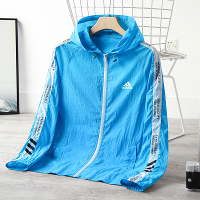 Áo Khoác Dù Adidas Siêu Mỏng Chống Tia Uv Cho Nam