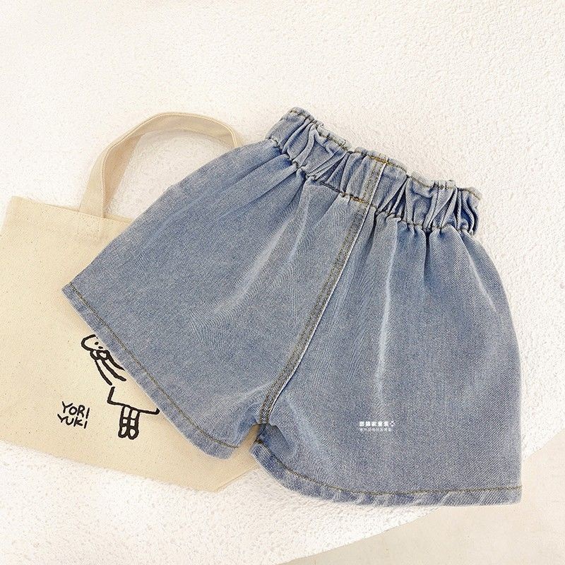 [Babycat] Hàng Có Sẵn Quần Short Denim Phong Cách Hàn Nhật Hàn Quốc Thời Trang Mùa Hè Dễ Phối Đồ Hàng Có Sẵn 2022 Mới Dành Cho Bé Gái