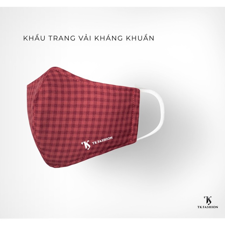 Khẩu trang kháng khuẩn  TK FASHION - KT22 - Kháng khuẩn- Ngăn bụi bẩn- Chống tia UV - Khử mùi- bảo vệ đường hô hấp.