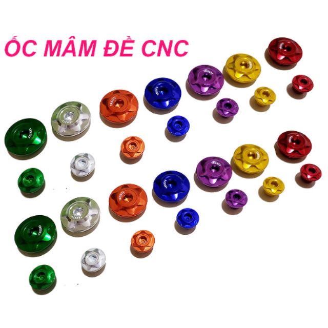 ỐC MÂM LỬA | MÂM ĐỀ NHÔM HONDA