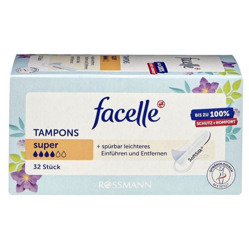 Tampon Facelle băng vệ sinh viên nén của Đức
