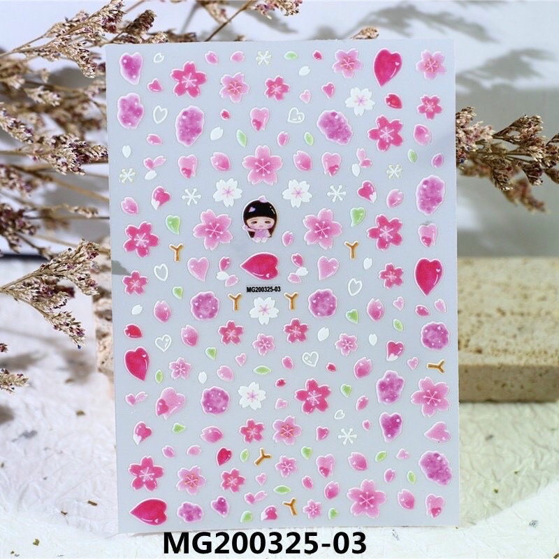 Sticker dán móng hoa MG181