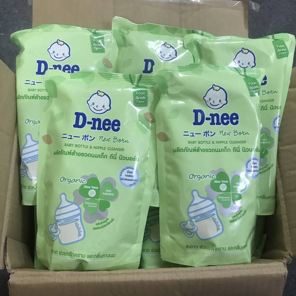 ✔️𝑪𝑯𝑰́𝑵𝑯 𝑯𝑨̃𝑵𝑮✔️Nước rửa bình Dnee organic