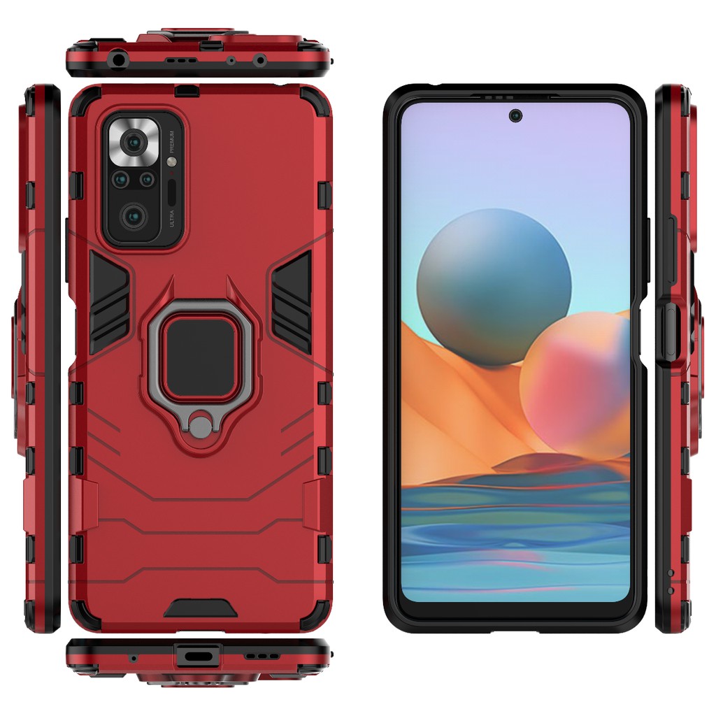 Ốp Lưng Redmi Note 10 Pro IRON MAN IRING CHỐNG SỐC CHỐNG VA ĐẬP MẠNH GIÁ ĐỠ XEM PHIM