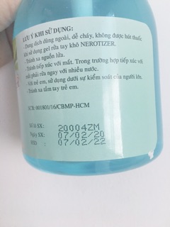 [hàng có sẵn]-gel rửa tay khô nerotizer