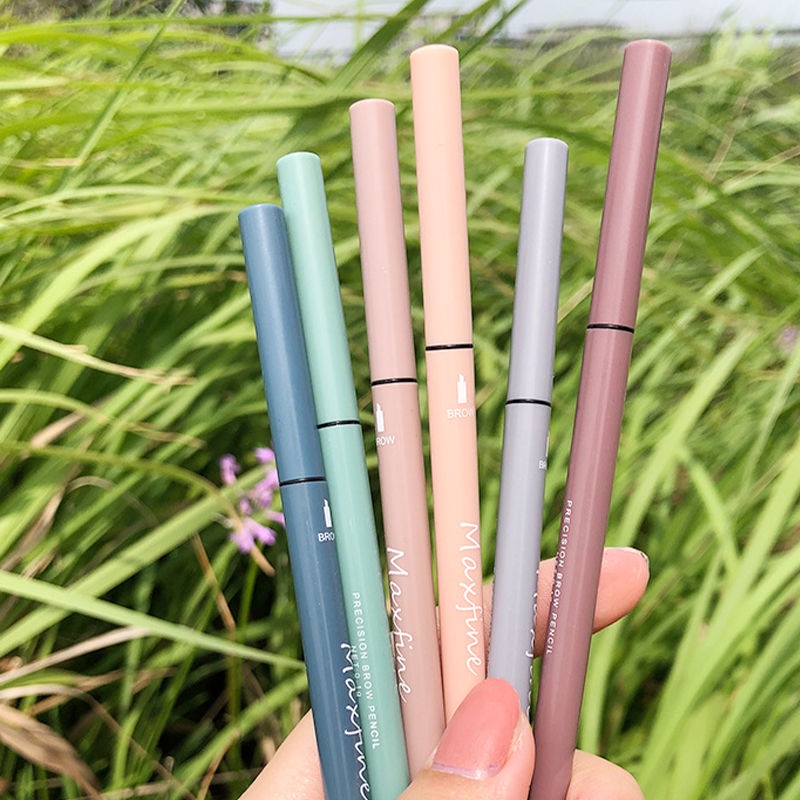 Bút kẻ mày thiết kế hai đầu chống mồ hôi chống nước lâu trôi