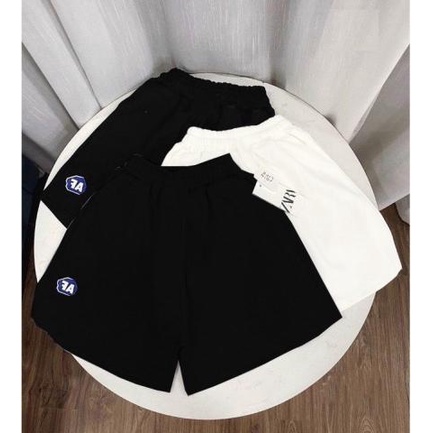 Quần đùi AF thể thao unisex Short cộc cạp chun kèm túi trước nam nữ hot | BigBuy360 - bigbuy360.vn