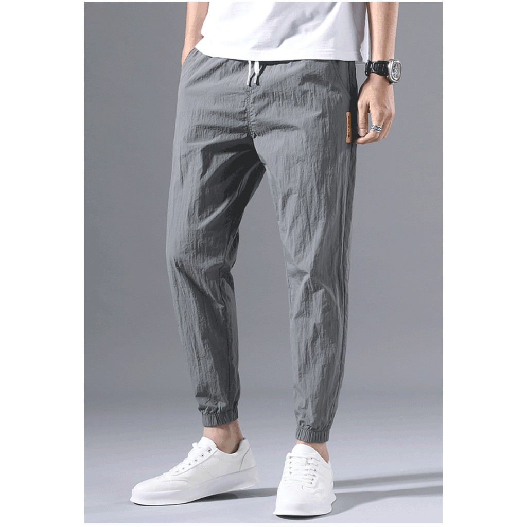 Quần thể thao Jogger Nam Thời Trang Hè dây rút M-5XL Vải thoáng khí nhanh khô