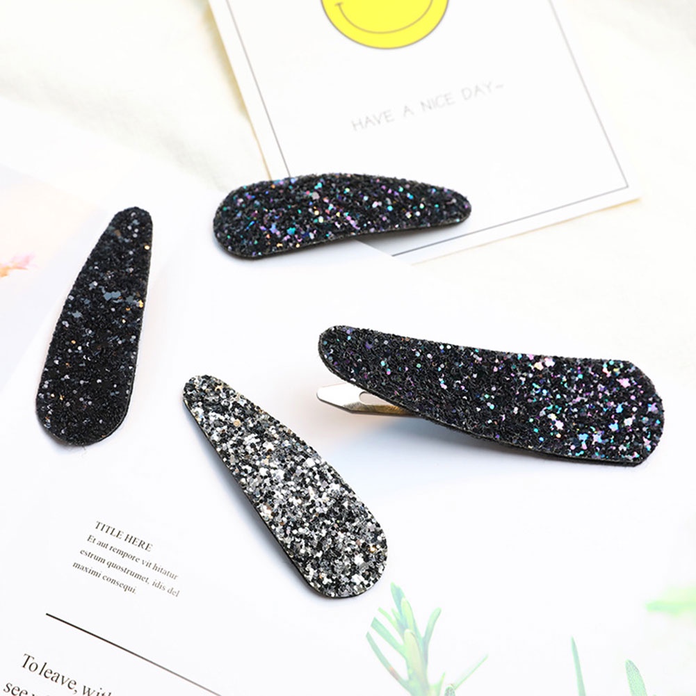 Kẹp Tóc Đính Kim Sa Lấp Lánh Thời Trang