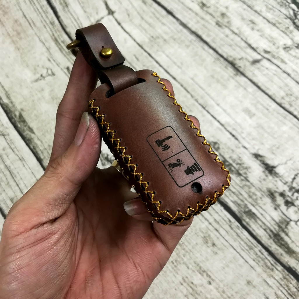 Bao da Smartkey New 2 Nút Honda Vision, AB, Vario, Air Blade, PCX, Leadn SH mode Mới 2022, 2023 ZACHI