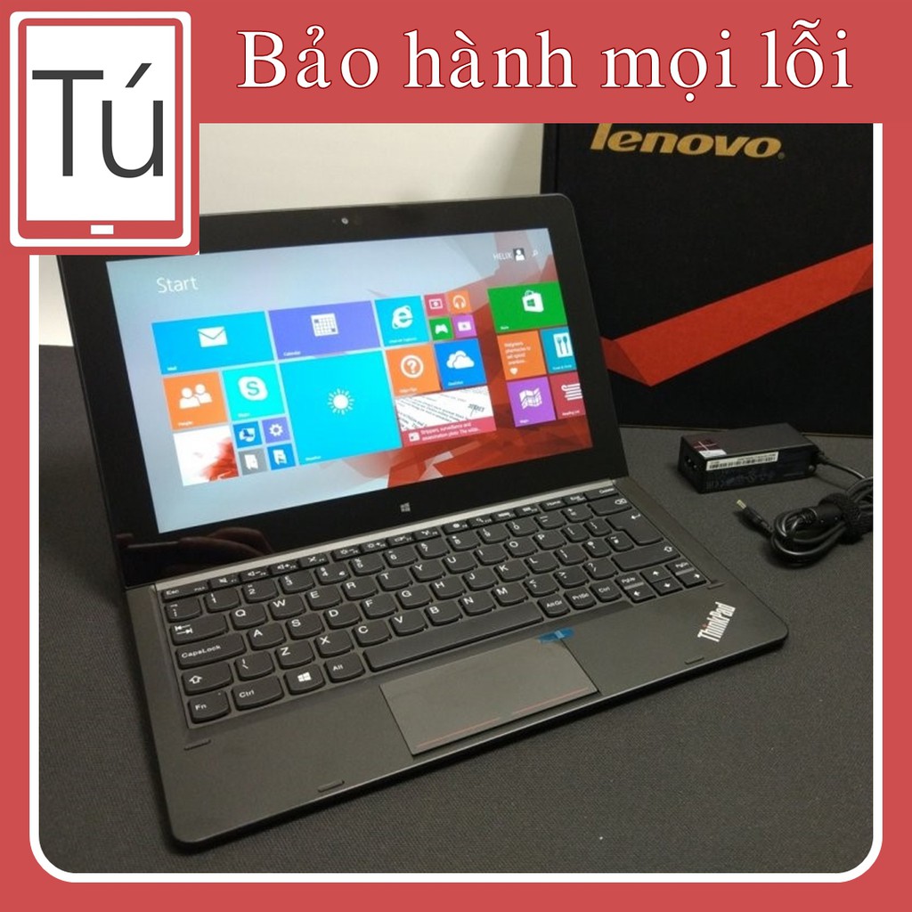 [Mã ELHAMS5 giảm 6% đơn 300K] [Win10 + Bút Wacom] Máy tính bảng 2 in 1 Lenovo Thinkpad Helix 2 SSD.