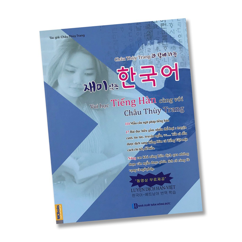 Sách - Vui học tiếng Hàn cùng Châu Thùy Trang (Tặng kèm Bookmark)