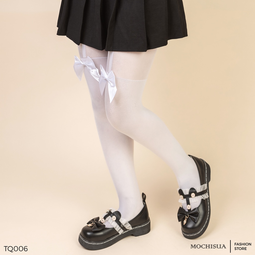 TQ006 Tất Giả Đùi Lolita Gắn Nơ Dễ Thương