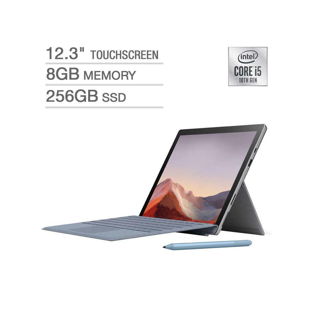 Laptop Microsoft Surface Pro 7 12.3-inch Core i5 8GB 256GB Platinum (model: 1866) ST2-00001 | BigBuy360 - bigbuy360.vn