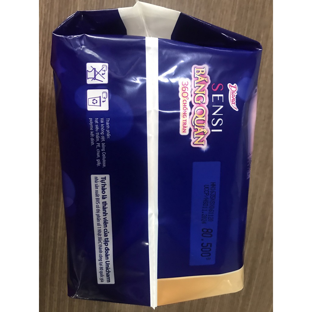 BVS SENSI DẠNG QUẦN GÓI 5 MIẾNG