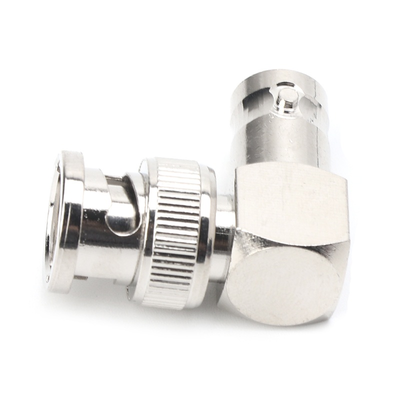Đầu Nối Chuyển Đổi Cáp Đồng Trục RF Hình Chữ L BNC Male Sang Female