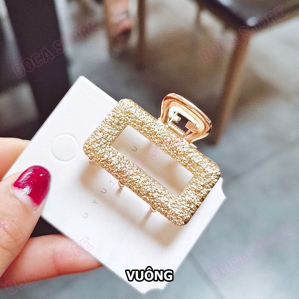 Vỉ 6 kẹp tóc ánh kim dễ thương KT24